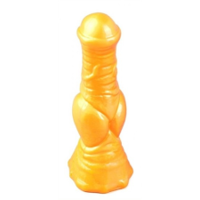  Wolf – prémium sárga dildó 17 x 5,7 cm műpénisz, dildó