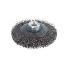 Wolfcraft - Acéldrót kúpos kefe 100mm barkácsgép tartozék