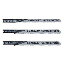 Wolfcraft HCS Fűrészlap laminált padlóhoz és parkettához, 75 mm, 3 db (4006885267404) fűrészlap