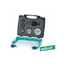 Wolfcraft Koronafúró készlet, lyukfűrész készlet Wolfcraft 3498000 (WF3498000) szerszám kiegészítő