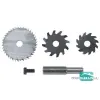 Wolfcraft Univerzális WS marókészlet 3263+64+70+szár Ø8mm, fúrógéphez