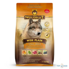 Wolfsblut Wide Plain Small Breed Lóhús Édesburgonyával száraz kutyatáp 7,5 kg kutyaeledel