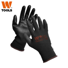 Wolker Kesztyű precíziós szerelő fekete L/9 WTools