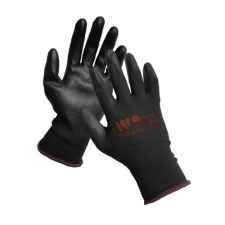 Wolker Kesztyű precíziós szerelő fekete XXL/10 Wtools védőkesztyű