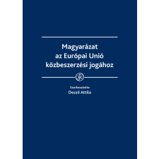 Wolters Kluwer Magyarázat az Európai Unió közbeszerzési jogához egyéb e-könyv