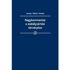 Wolters Kluwer Nagykommentár a szabálysértési törvényhez társadalom- és humántudomány