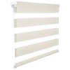  Woltu 60 X 150 cm sávos roló, dupla roló, zebra roló, fúrás nélkül, bükk