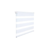  Woltu 85 X 220 cm sávos roló, dupla roló, zebra roló, fúrás nélkül, fehér