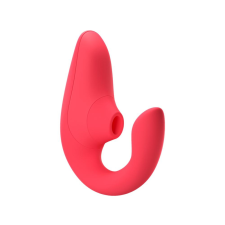 Womanizer Blend - hajlítható G-pont vibrátor és csiklóizgató (korall) vibrátorok