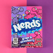 Wonka Nerds Grape and Strawberry szőlős-epres cukorka 47g reform élelmiszer