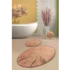  Wood DJT Fürdőszoba szőnyeg szett (2 darab) Multicolor