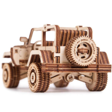Wood Trick Szafari autó 3D fa mechanikus modell makett