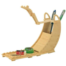 WoodCraft 3D fa mechanikus puzzle - írószer állvány fajáték