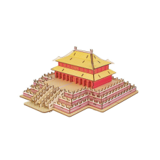 WoodCraft 3D fa mechanikus puzzle - The Hall of Supreme Harmony fajáték