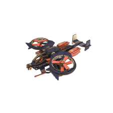 WoodCraft 3D fa mechanikus puzzle - vadászgép RAD fajáték