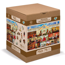 Wooden City 3D fa puzzle, Victorian Residence 750 darab puzzle, kirakós