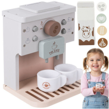  Wooden coffee maker for children Kruzzel 26512 konyhakészlet