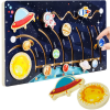  Wooden puzzle - solar system Kruzzel 26696
