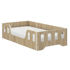 Wooden Toys LAKI gyerekágy SONOMA 140x70cm - ajándék matraccal gyermekágy
