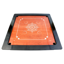 Woodestic Carrom Silver készlet - Cseresznye , Ében társasjáték