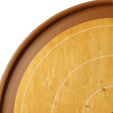 Woodestic Mini Crokinole Bronze készlet - Gőzölt bükk , Konyak társasjáték