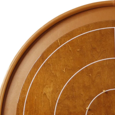 Woodestic Mini Crokinole Gold készlet - Dió , Konyak társasjáték