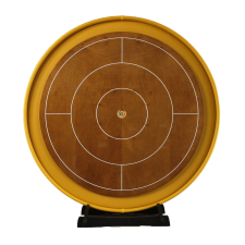 Woodestic Verseny Crokinole Bronze készlet - Dió , Borostyán társasjáték