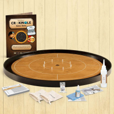 Woodestic Verseny Crokinole Bronze készlet - Gőzölt bükk / Ében társasjáték