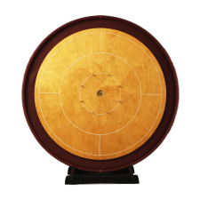 Woodestic Verseny Crokinole Bronze készlet - Gőzölt bükk , Karmazsin társasjáték