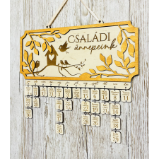 WoodKraft Családi öröknaptár - családi ünnepeink Biléták száma: 48 naptár, kalendárium
