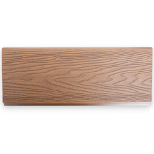 WoodL WPC kerítésléc Woodlook Emboss kerítéselem 400 cm hosszú Merbau kerítéselem kerítés deszka kerti bútor