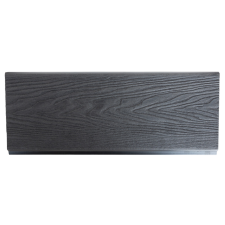 WoodL WPC kerítésléc Woodlook Emboss kerítéselem 580 cm hosszú Antracit kerítéselem kerítés deszka kerti bútor