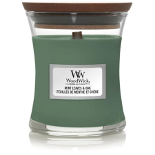 Woodwick Mint Leaves & Oak 275 g gyertya