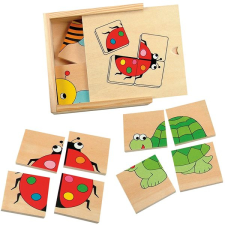 Woody Minipuzzle - Katicabogár puzzle, kirakós
