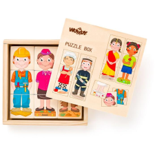 Woody Puzzle box - Foglalkozások (8591864903290) puzzle, kirakós