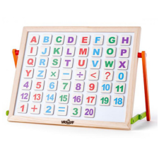 Woodyland Asztali mágnestábla betűkkel és számokkal - Woodyland mágnestábla