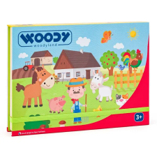Woodyland Mágneses kirakó dobozban - Farm - Woodyland puzzle, kirakós