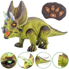 Woopie! Toys WOOPIE távirányítós RC dinoszaurusz robot Triceratops – fény- és hanghatásokkal játékfigura