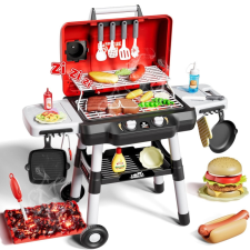 Woopie! Toys Woopie XL interaktív grill 31 db kiegészítővel - LED világítással konyhakészlet