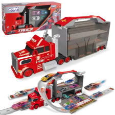 Woopie! Toys Woopie XXL kamion és versenypályakészlet játékfigura