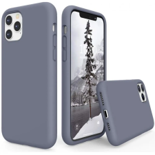 Wooze Apple iPhone 16 Plus, Szilikon tok, Wooze Liquid Silica Gel, leander-szürke tok és táska