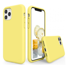 Wooze Apple Liquid Silica Gel iPhone 16 Plus szilikon tok, sárga (ZONETS6706) (ZONETS6706) tok és táska