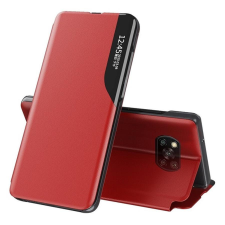 Wooze Apple Wooze FashionBook iPhone 16 Plus oldalra nyíló tok, stand, piros tok és táska
