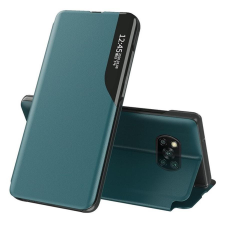 Wooze Apple Wooze FashionBook iPhone 16 Pro Max oldalra nyíló tok, stand, zöld tok és táska