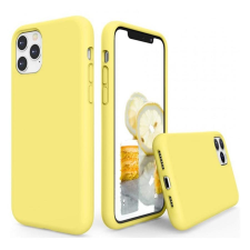Wooze Apple Wooze Liquid Silica Gel iPhone 16 Plus szilikon tok, sárga tok és táska