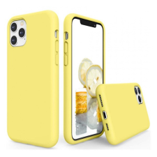 Wooze Apple Wooze Liquid Silica Gel iPhone 16 szilikon tok, sárga tok és táska