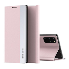 Wooze Apple Wooze Silver Line iPhone 16 Plus oldalra nyíló tok, stand, rózsaszín tok és táska