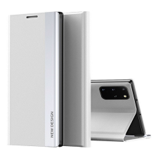 Wooze Apple Wooze Silver Line iPhone 16 Plus oldalra nyíló tok, stand, világosszürke tok és táska