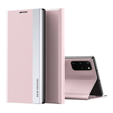 Wooze Apple Wooze Silver Line iPhone 16 Pro oldalra nyíló tok, stand, rózsaszín tok és táska