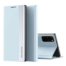 Wooze Apple Wooze Silver Line iPhone 16 Pro oldalra nyíló tok, stand, világoskék tok és táska